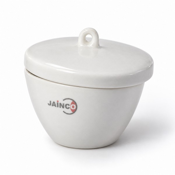 Crucible Cylindrical with Fitting Lid